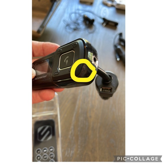 Scosche Universal Bluetooth Hands-Free Car Kit Digital FM Transmitter. Used - Picture 10 of 10